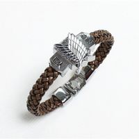 BRACELET - GOURMETTE Attaque sur Titan Shingeki Non Kyojin cosplay cost BRACELET - GOURMETTE Attaque sur Titan Shingeki Non Kyojin cosplay cost