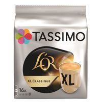 CAFÉ - CHICORÉE TASSIMO L'OR Café XL classique - 16 dosettes CAFÉ - CHICORÉE TASSIMO L'OR Café XL classique - 16 dosettes