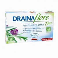 DIGESTION - TRANSIT SUPER DIET Drainaflore Bio Détox - 20 ampoules … DIGESTION - TRANSIT SUPER DIET Drainaflore Bio Détox - 20 ampoules …