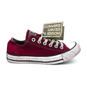 converse enfant bordeaux