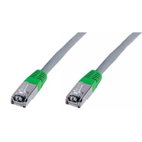 MCL Cordon de brassage - RJ45 CAT 5e F/UTP croisé - 3 m - Gris *