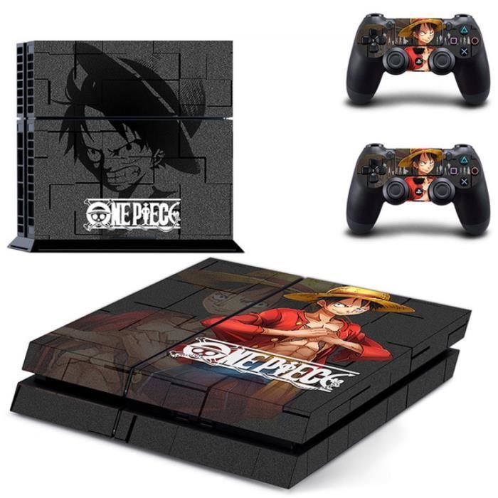 Anime One Piece Vinyle Autocollant Pour Sony Ps4 Playstation 4 Et 2 Controlle Peaux Décalque