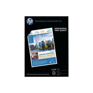 HP Papier Photo Mat Laser - 100 feuilles - A4 - 210 x 297 mm