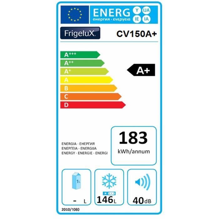  CV150A+ - Congélateur coffre - 146L - Froid1