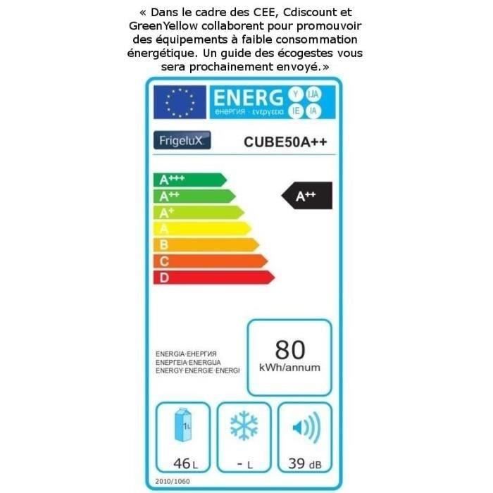  Réfrigérateur CUBE50A++2