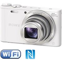 APPAREIL PHOTO COMPACT SONY DSC-WX350 Compact Blanc - CMOS 18 MP Zoom 20x APPAREIL PHOTO COMPACT SONY DSC-WX350 Compact Blanc - CMOS 18 MP Zoom 20x