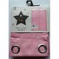 Rideau occultant rose clair étoilé pour chambre enfant - Achat ... Rideau occultant rose clair étoilé pour chambre enfant - Achat ...