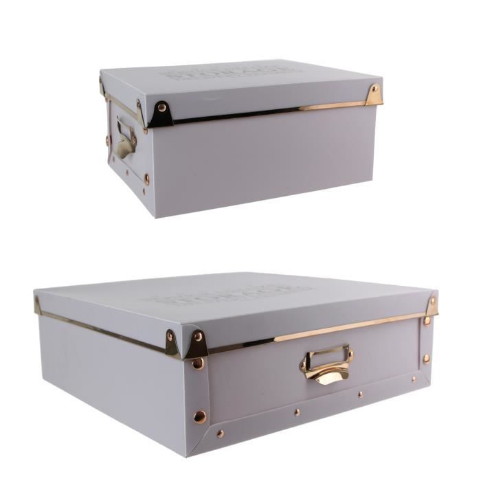 Lot de 2 Housses de rangement Deluxe - 4L + 9L - Gris Clair
