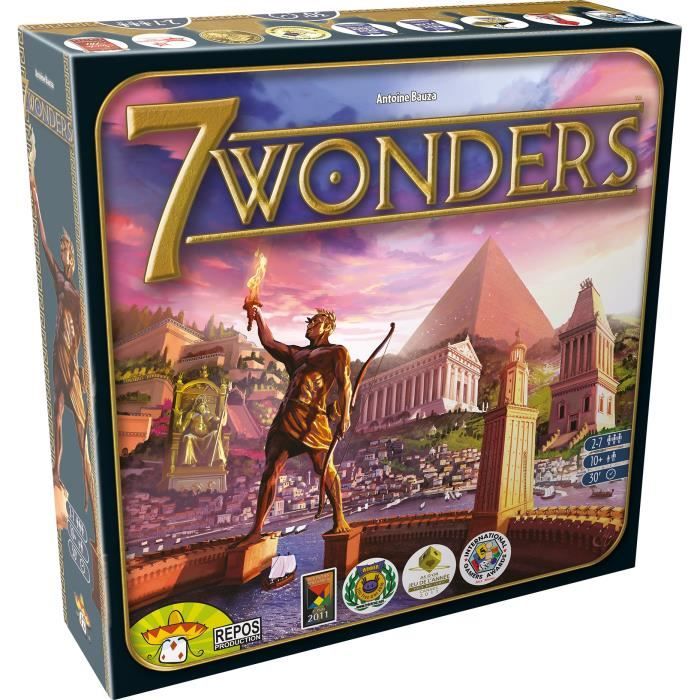 ASMODEE 7 Wonders Jeu de stratégie Adulte Jeu de société Achat / Vente jeu société ASMODEE 7 Wonders Jeu de stratégie Adulte Jeu de société Achat / Vente jeu société