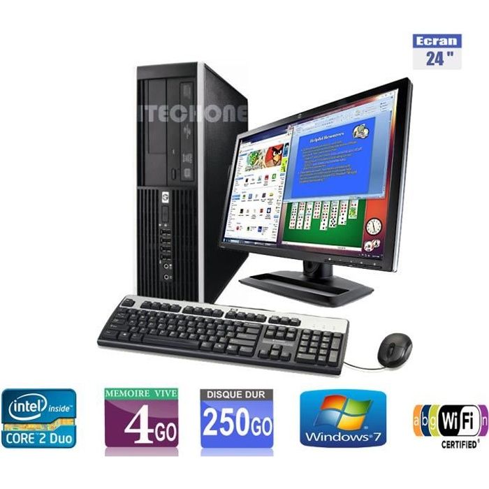 Pc De Bureau Hp 6000 Pro Core 2 Duo 3 00 Ghz Ram 4 Go Hdd 250