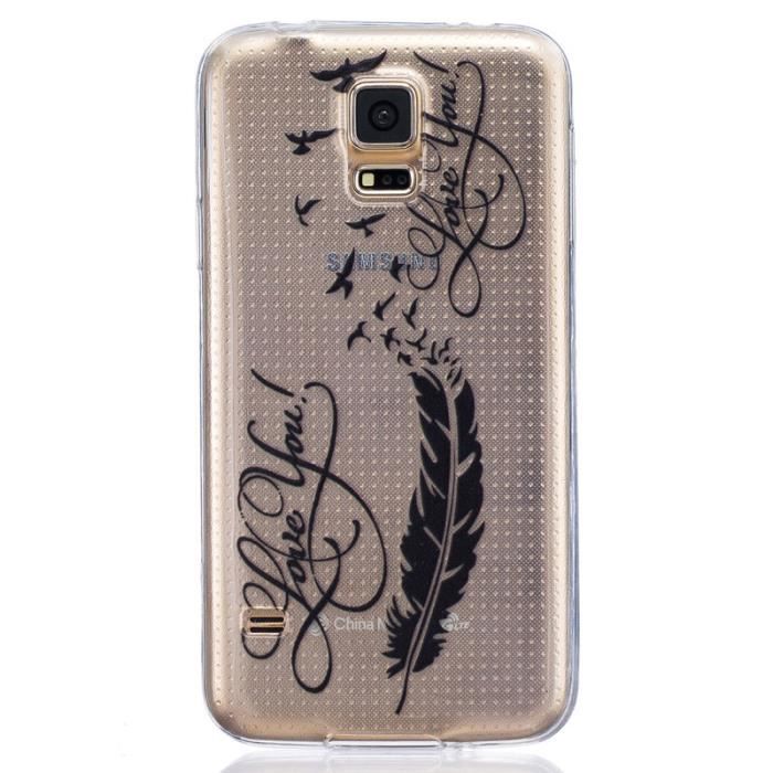 coque samsung galaxy s5 plume coque samsung galaxy s5 plume
