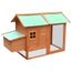 Tomshow Poulailler Bois De Pin Massif Et Sapin 170x81x110 Cm