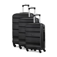 SET DE VALISES JLS SET DE 3 VALISES CHARIOT ABS 4 roues 75 JLS SET DE VALISES JLS SET DE 3 VALISES CHARIOT ABS 4 roues 75 JLS