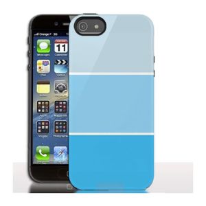 coque iphone 5 bleu pastel