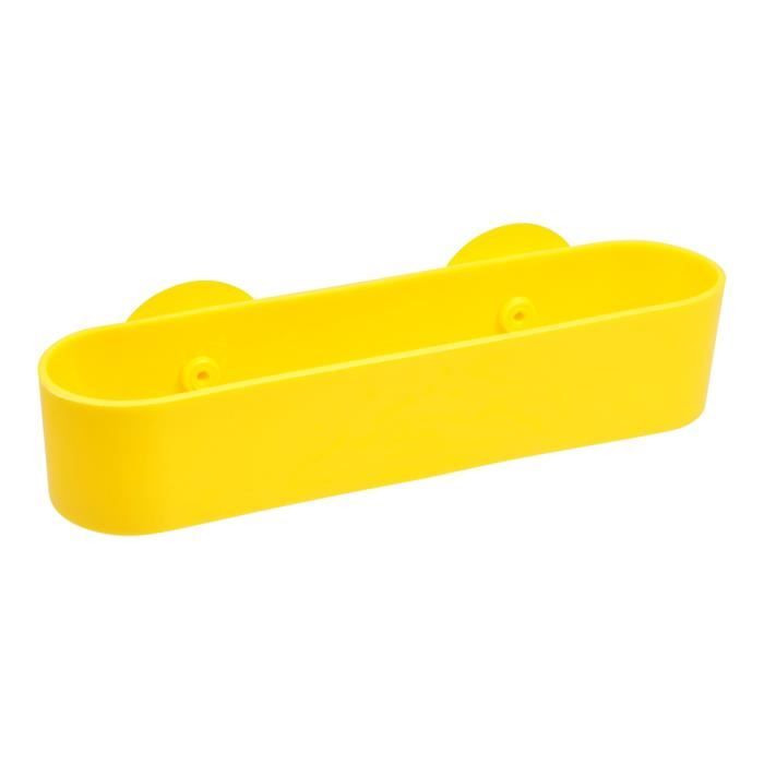 Serviteur de douche avec ventouse Jaune