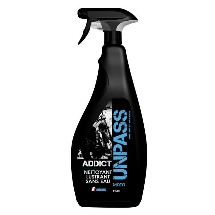 UNPASS Nettoyant sans eau avec microfibre en fourreau - 500 ml