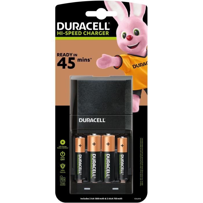 Duracell Chargeur Ultra Rapide (CEF27EU)