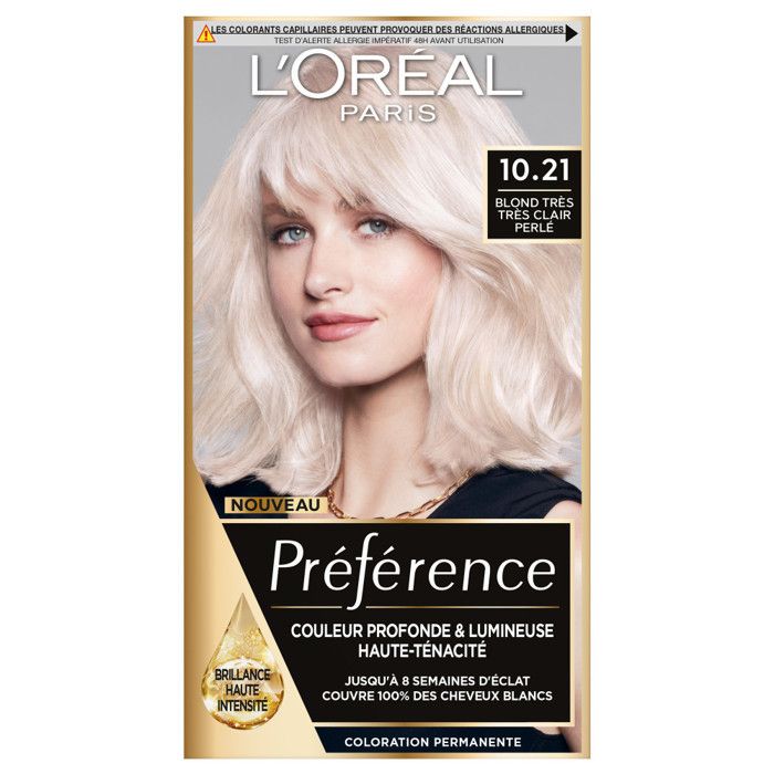 L'OREAL - RECITAL Préférence - Couleurs Blonds et Clairs 