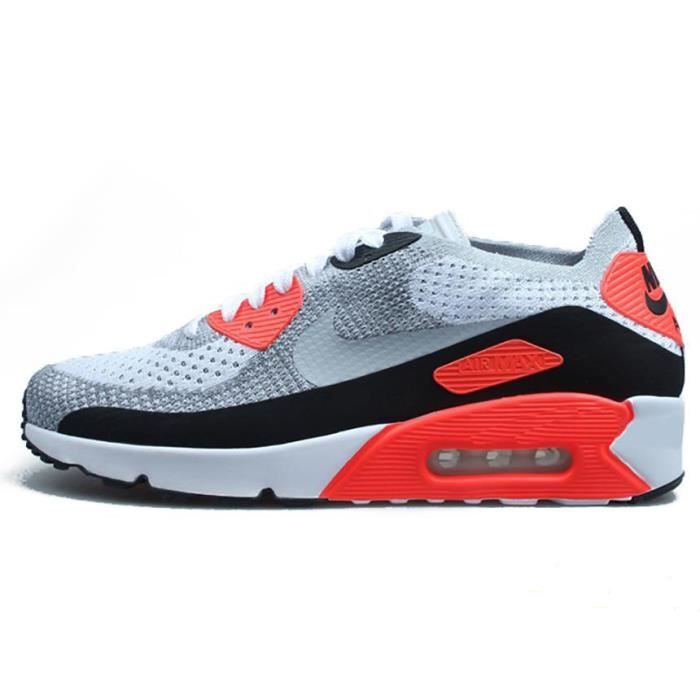 air max 90 grise rouge