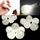 10 Ballons Led Lumineux Blanc Anniversaire