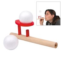 EXPÉRIENCE SCIENTIFIQUE Jeu Sarbacane en Bois - Balle en Lévitation EXPÉRIENCE SCIENTIFIQUE Jeu Sarbacane en Bois - Balle en Lévitation