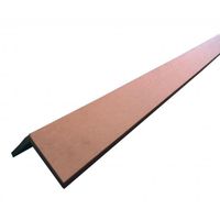 BARDAGE - CLIN Profil d'angle bois composite pour bardage - L: 27 BARDAGE - CLIN Profil d'angle bois composite pour bardage - L: 27