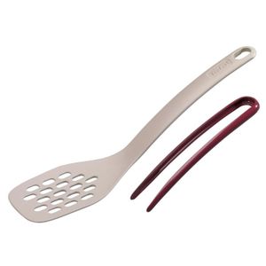 TEFAL ENJOY 2 en 1 Spatule et pince aliment K0260514 cassonade