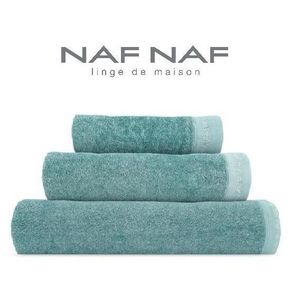 NAF NAF Set de bain 3 pièces CASUAL - 100% coton – 500gr/m² - Bleu - 30x50 + 50x100 + 70x140 cm NAF NAF Set de bain 3 pièces CASUAL - 100% coton – 500gr/m² - Bleu - 30x50 + 50x100 + 70x140 cm