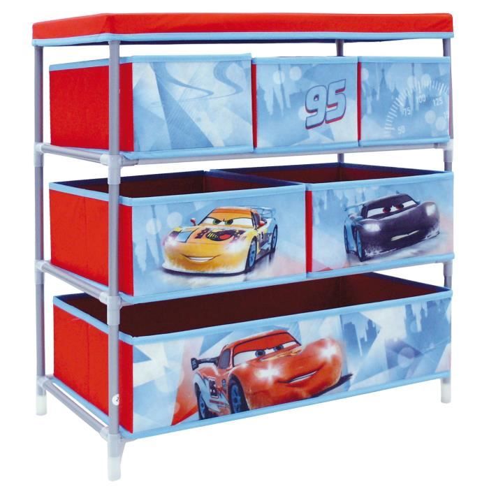 CARS Rangement 6 Casiers