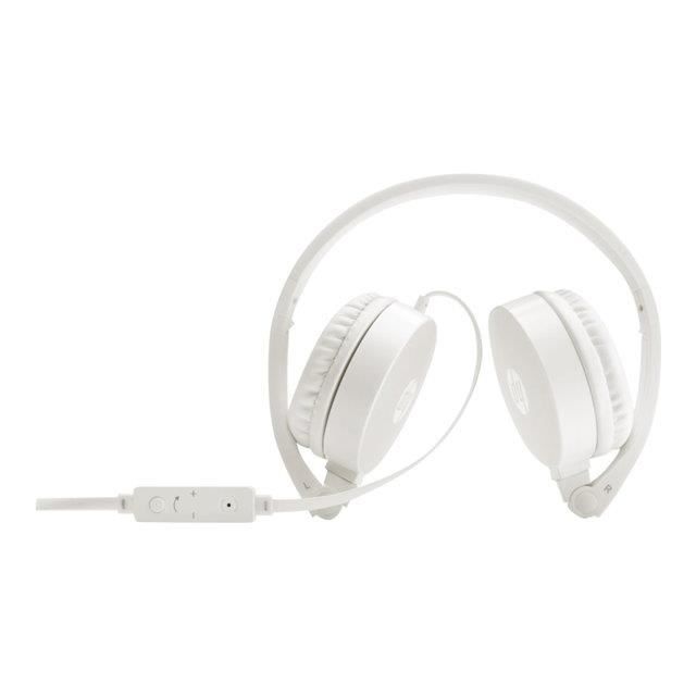 HP Casque audio blanc H2800