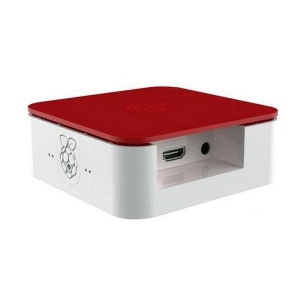 ONE NINE DESIGN Boîtier Quattro Case with Vesa - Blanc / Rouge