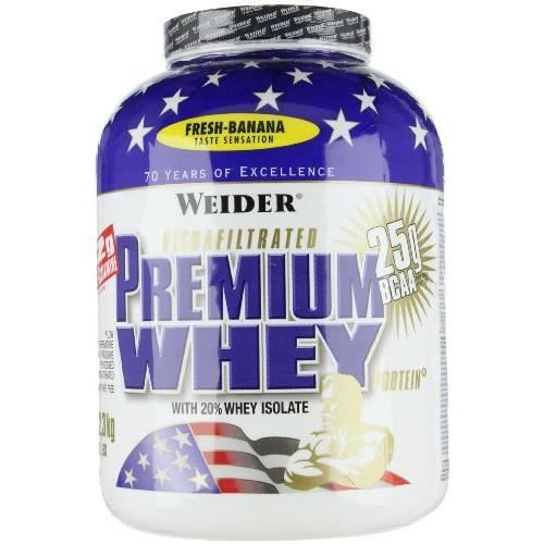 WEIDER Sachet de Premium Whey 2.3kg Fresh Banane