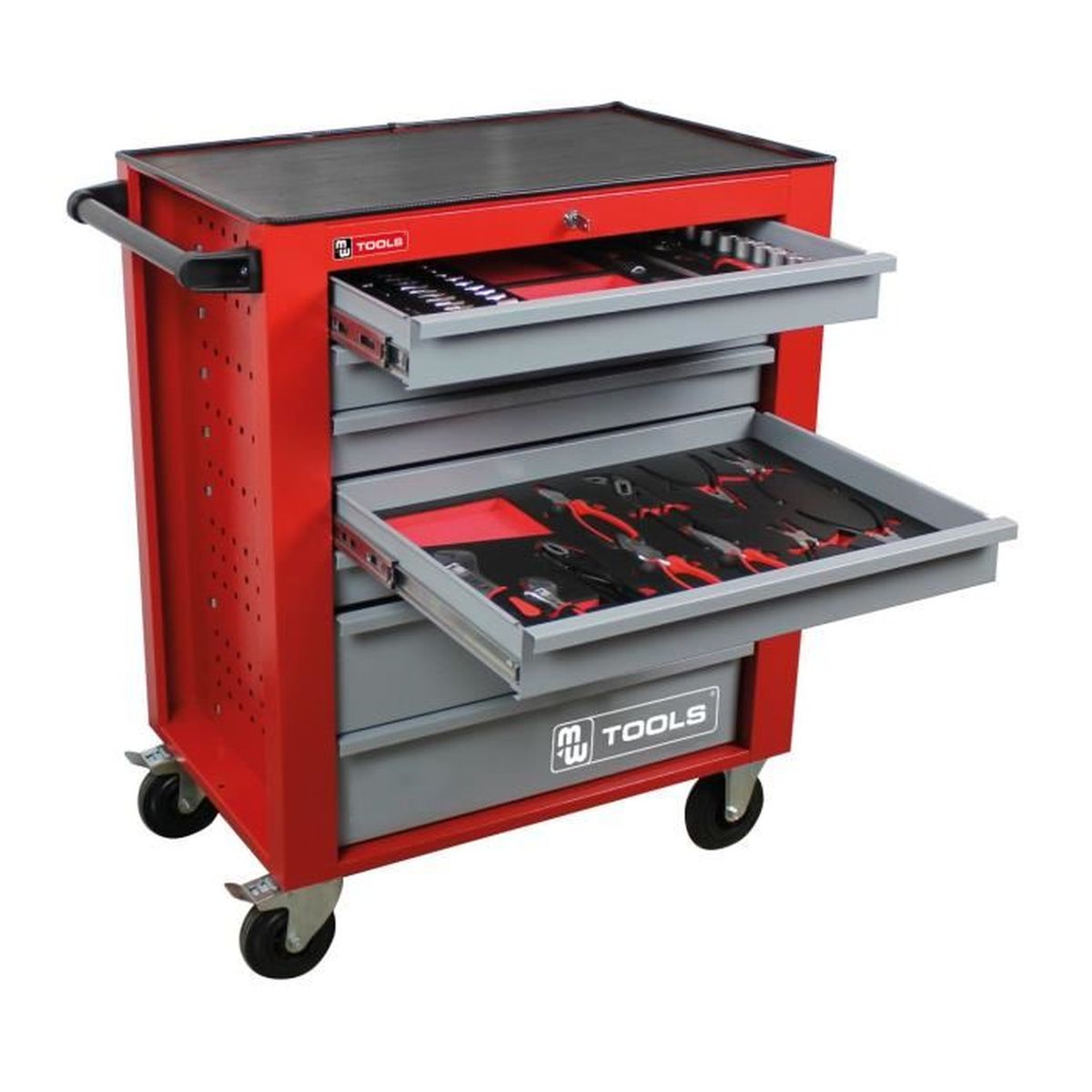 Servante d atelier complète 444 outils professionnelle modules mousse