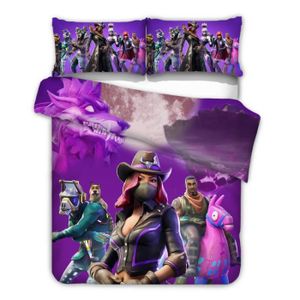 Decoration Fortnite Achat Vente Pas Cher - housse de couette et taies fortnite parure housse de couette 135 x 200 cm 1
