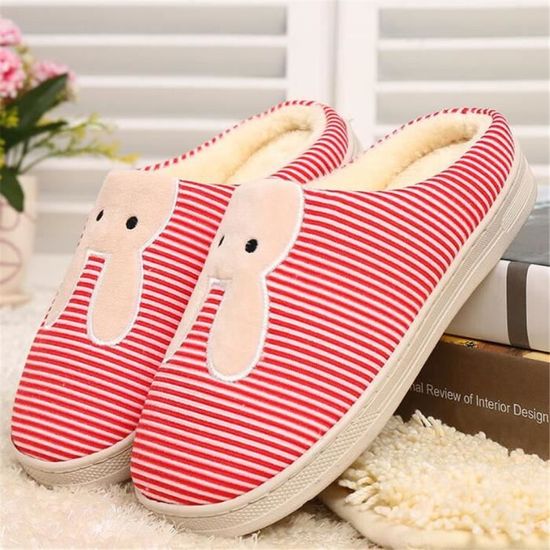 Chaussons Plus Au De Chaud Couple Lapin Chaussure Cool Doux Hiver Cachemire Femme Coton Garde Chausson Beau Charmant Confortable CxeQdBWorE