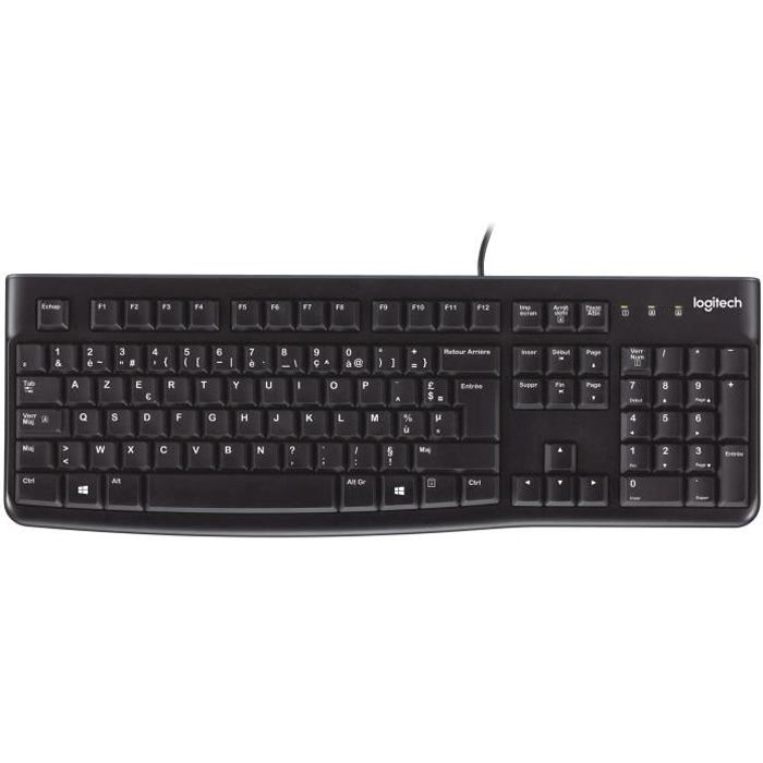 Clavier filaire K120 Logitech