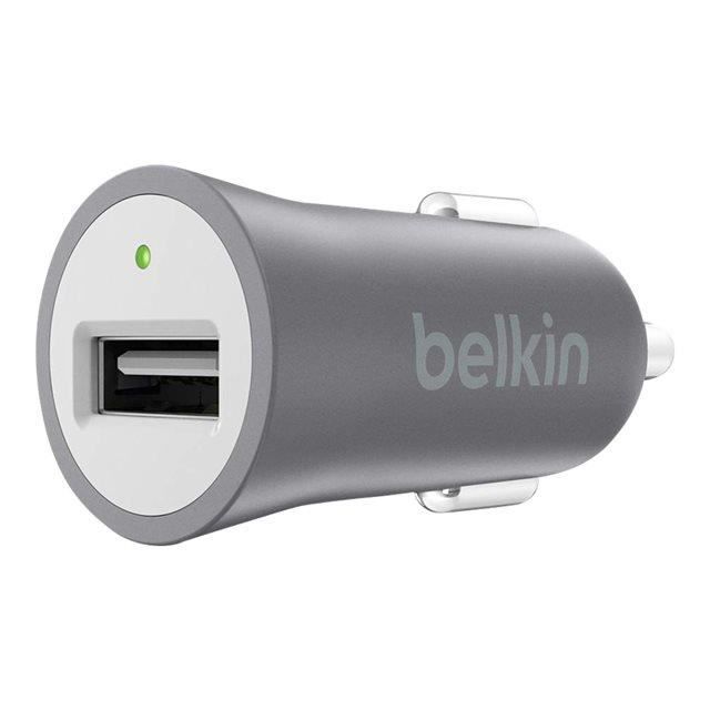 BELKIN Adaptateur allume-cigare - Type USB - Gris