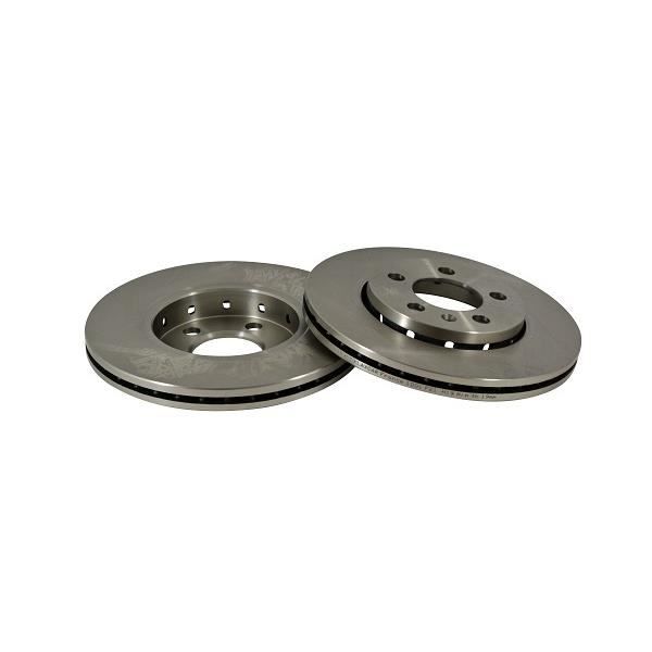 KLAXCAR Lot de 2 Disques de frein - Pour Golf IV et Škoda