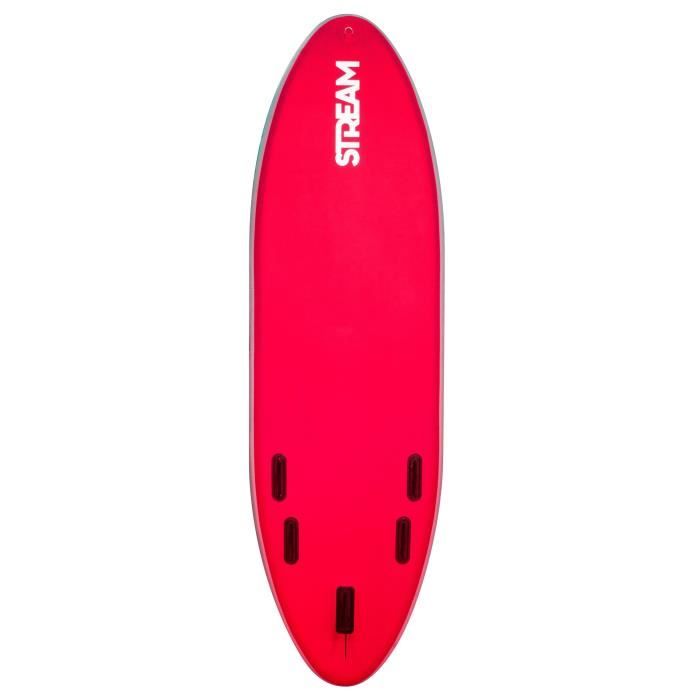 DVSPORT Stand Up Paddle Gonflable 9'7 Stream River & Yoga Pilates