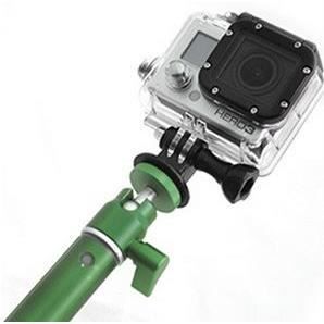 XSORIES Perche Télescopique pour GoPro Big U-Shot - 94 cm - Vert forêt