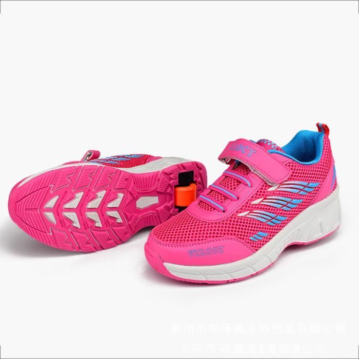 Husk'Sware® Enfant Heelys Chaussures à Roulettes avec Roues ... Husk'Sware® Enfant Heelys Chaussures à Roulettes avec Roues Chaussures pour Enfants Garçons Filles