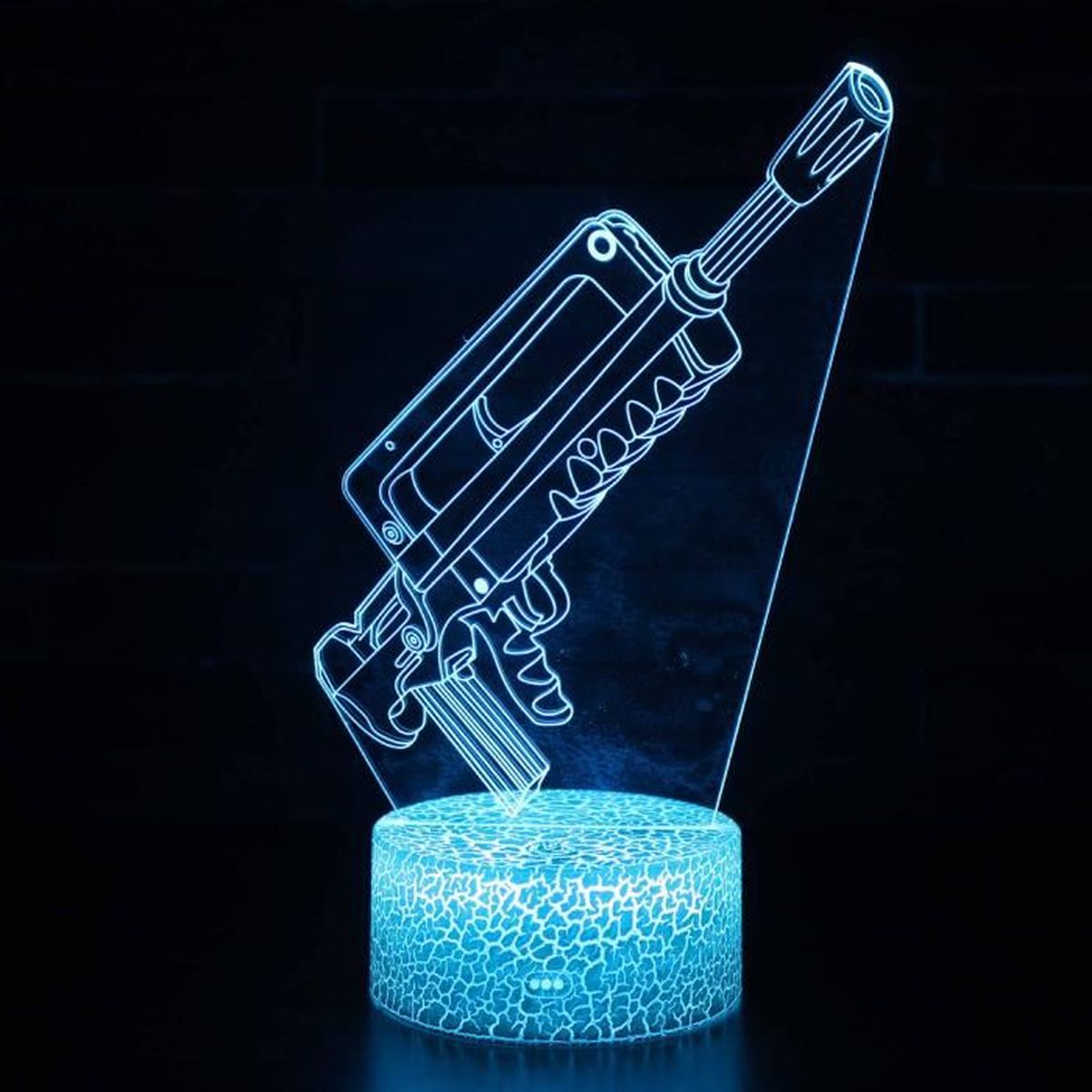Fortnite Game Veilleuse Cadeau D Anniversaire Lampe De Table 3d Led - fortnite game veilleuse cadeau d anniversaire lampe de table 3d led touche coloree telecommande