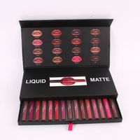 BAUME SOIN DES LÈVRES Galary® Huda Beauty 16pcs Lipstick Lip Gloss Liqui BAUME SOIN DES LÈVRES Galary® Huda Beauty 16pcs Lipstick Lip Gloss Liqui