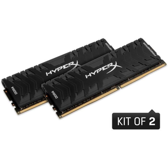 HYPERX Module de mémoire 16Go 3000MHz DDR4 CL15 DIMM (Kit of 2) XMP HyperX Predator