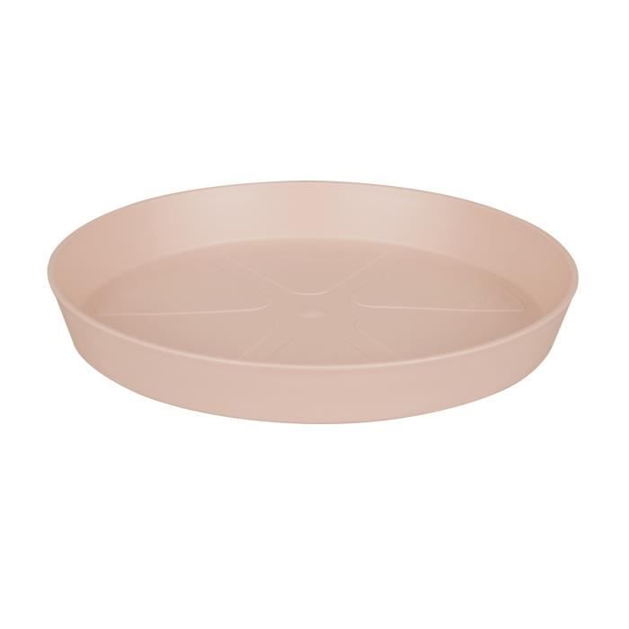 ELHO Soucoupe ronde pour pot de fleur - Ø24 cm - Rose chair