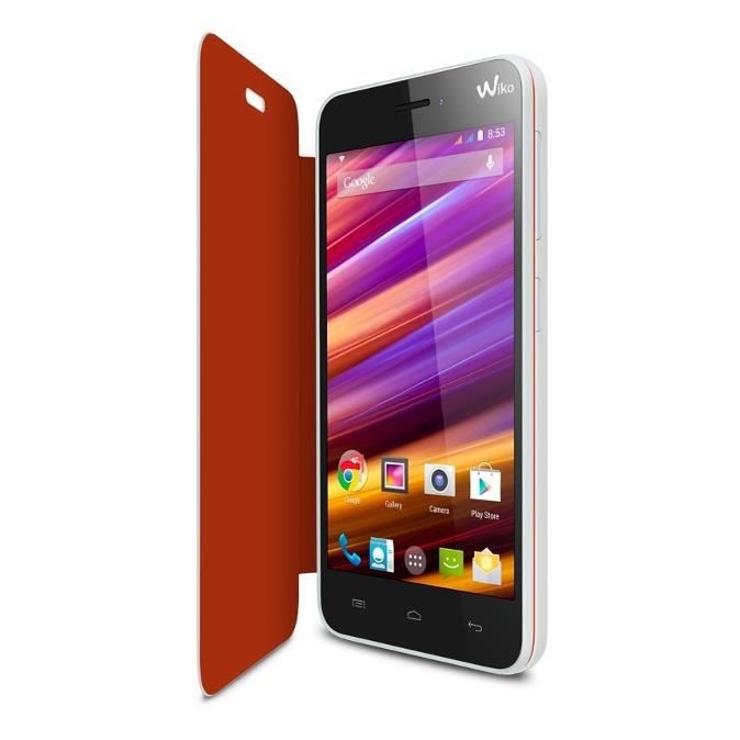 Wiko FOLIO STAND BACK COVER JIMMY BLANC