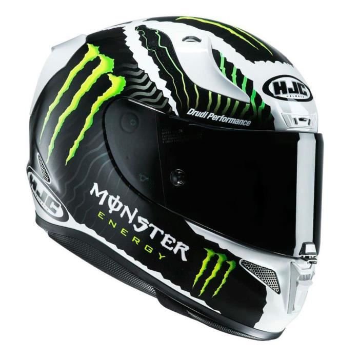 casque de moto cross monster