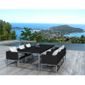 Salon De Jardin Design 1 Table 6 Fauteuils Achat Vente Salon