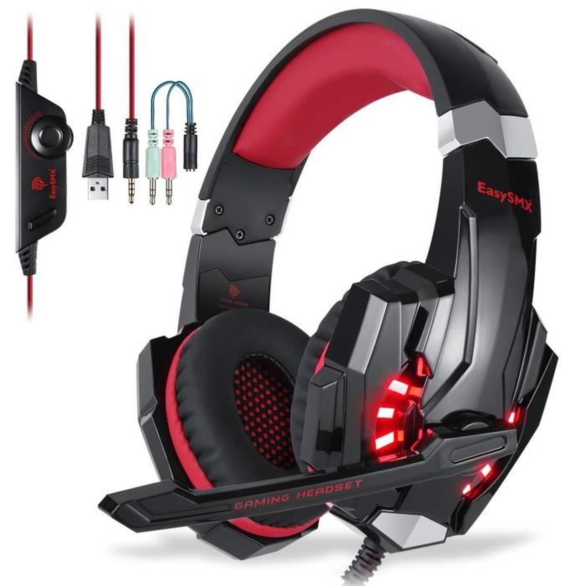 Casque Gamer Athlete Micro Casque Ps4 Gaming Casque Gaming Pour Pc