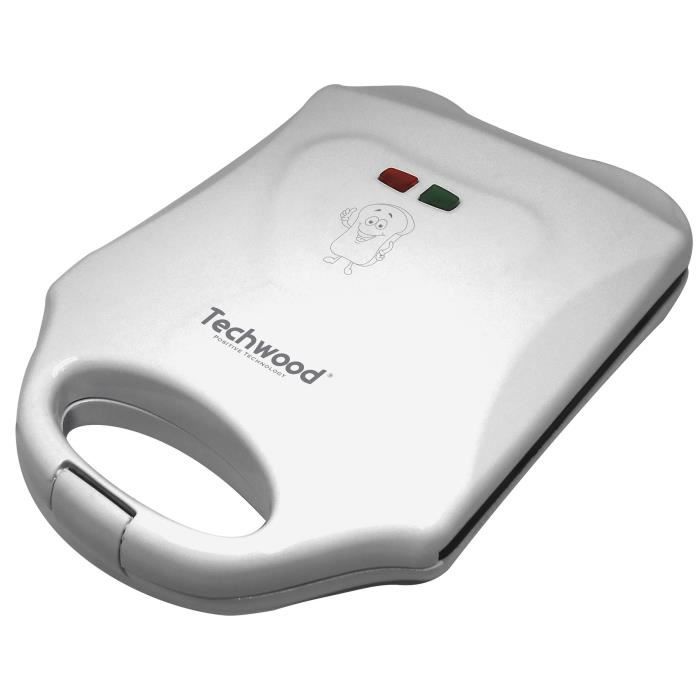 TECHWOOD TCM-442 Appareil à croque monsieur - Blanc